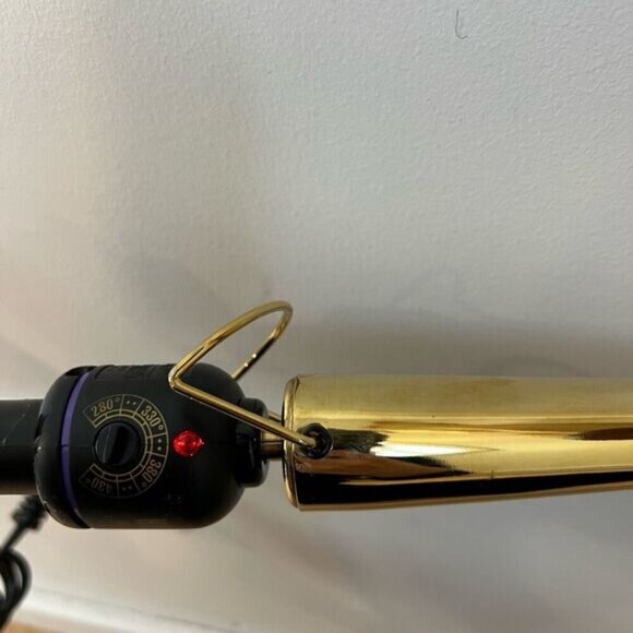 Hot Tools Professional, Curling Iron,Gold Plated, Cylindrical, Single Barrel - Picture 13 of 13